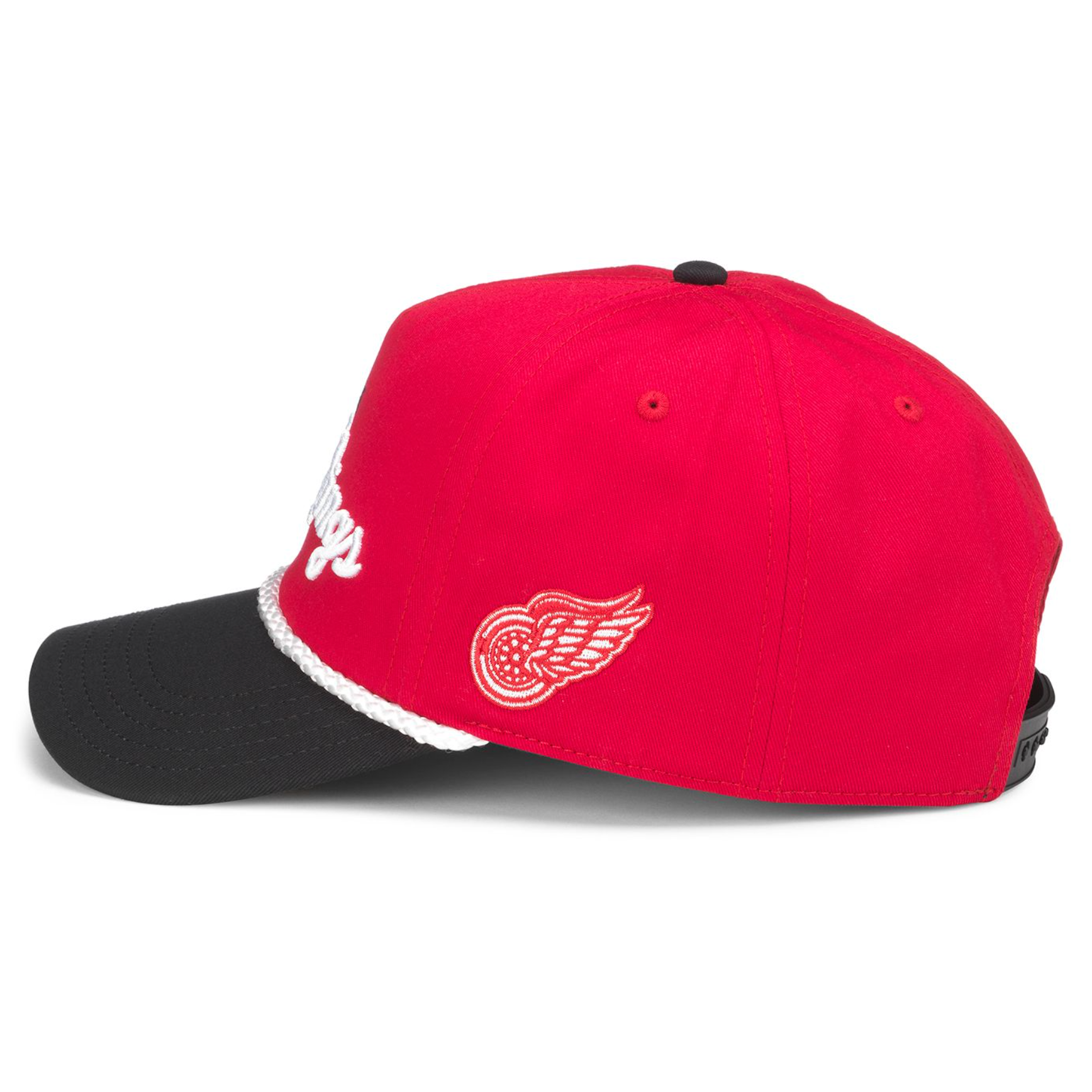 Detroit Red Wings Roscoe Red & Black Snap Back