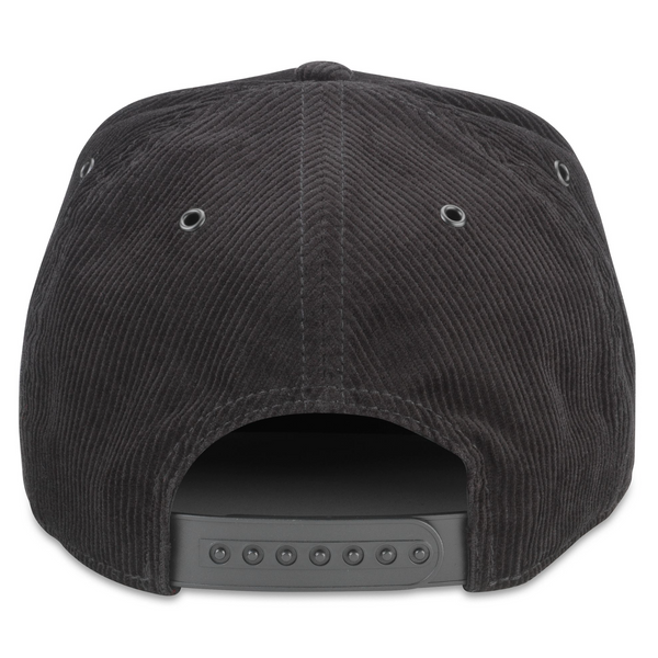 Vegas Golden Knights Black Corduroy Snap Back