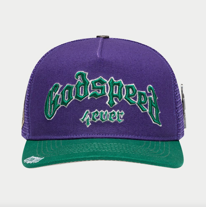 GODSPEED Forever 2 tone Purple-Green Trucker Hat