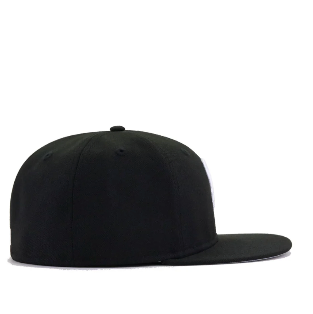 Chicago White Sox All Black No Side Patch 5950 Fitted
