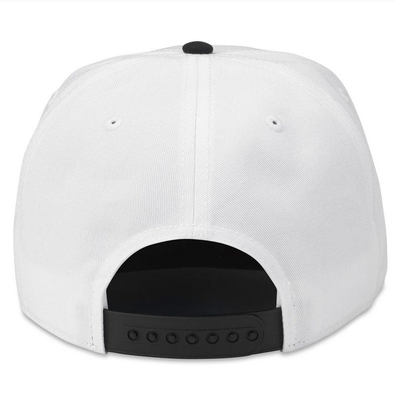 Chicago Blackhawks White and Black Roscoe Snap Back