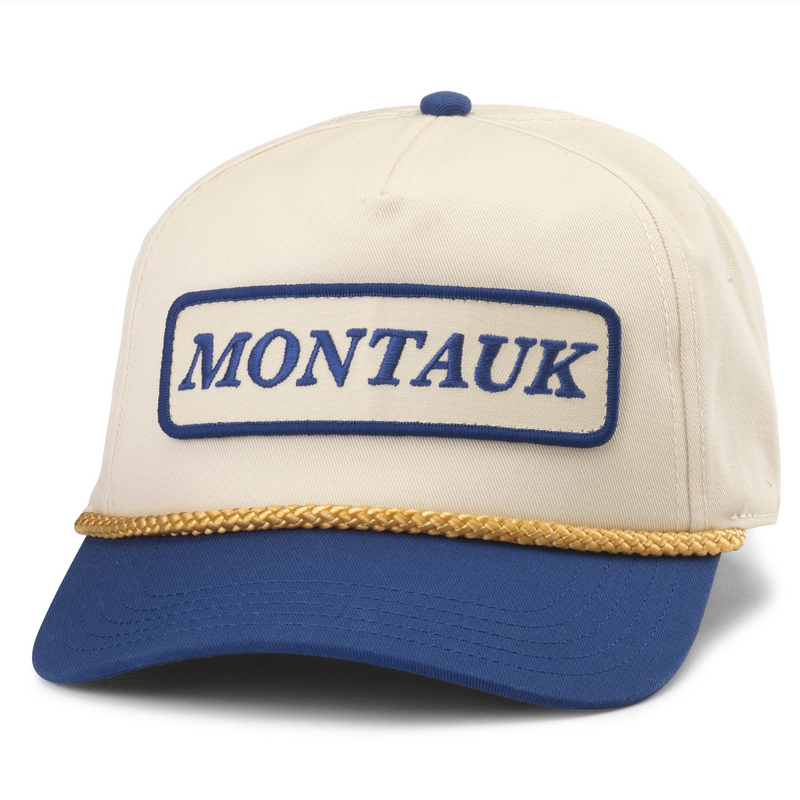 Montauk Social Creme and Blue