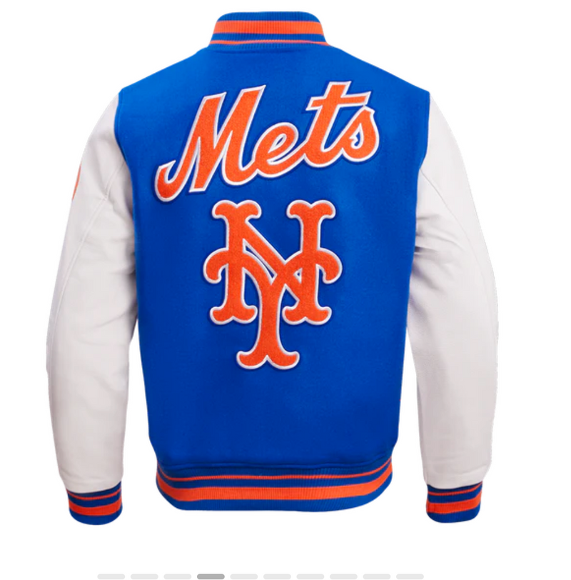 New York Mets Retro Classic Varsity Jackets