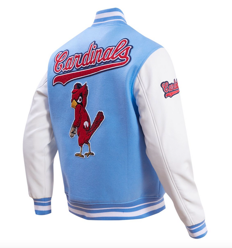 St. Louis Cardinals All Sky Blue  Varsity Jacket