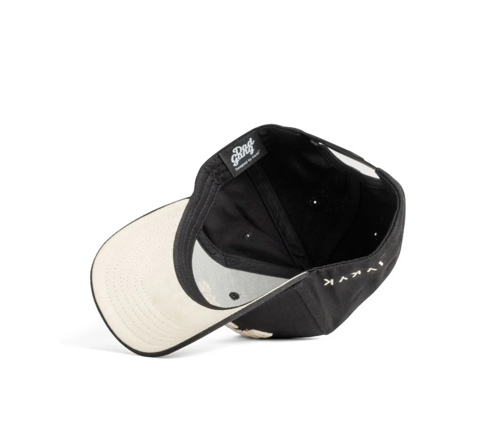 DAD GANG DEPT. BLACK TRUCKER HAT