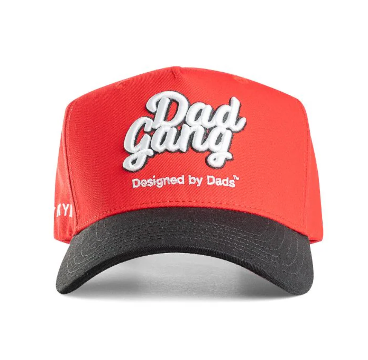 DAD GANG Red and Black Trucker Hat
