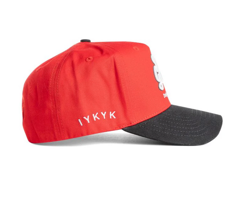 DAD GANG Red and Black Trucker Hat