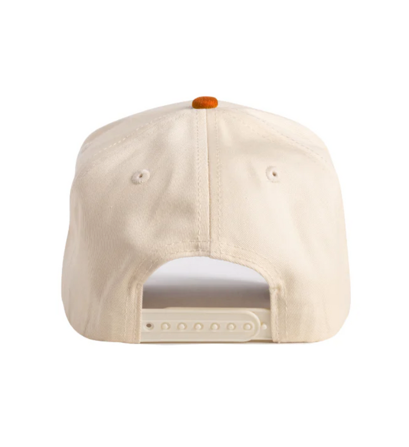 DAD GANG Creme and Burnt Orange Trucker