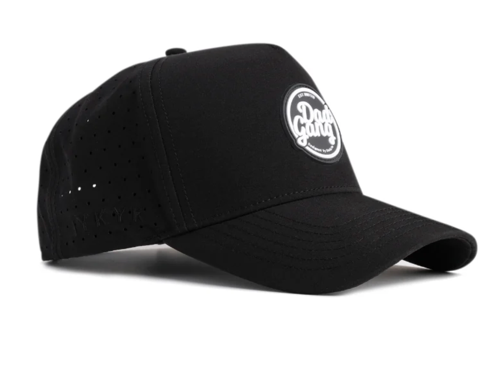 DAD GANG Athletic Black Trucker