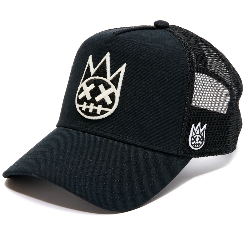 Cult of Individuality Shimuchan Glow In The Dark Logo Black Trucker