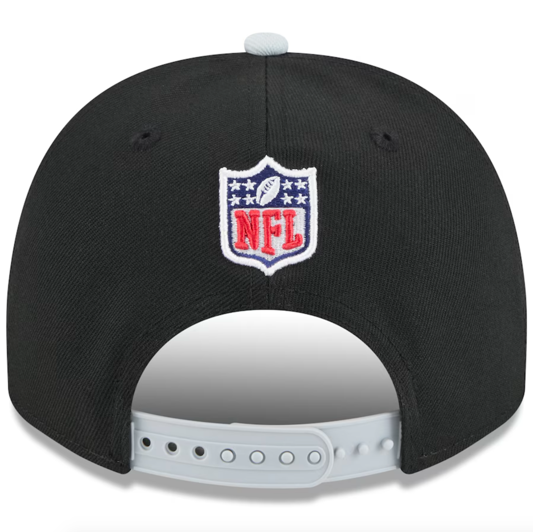 Oakland Raiders Black NFL25 DRAFT 950 AFrame Snap Back
