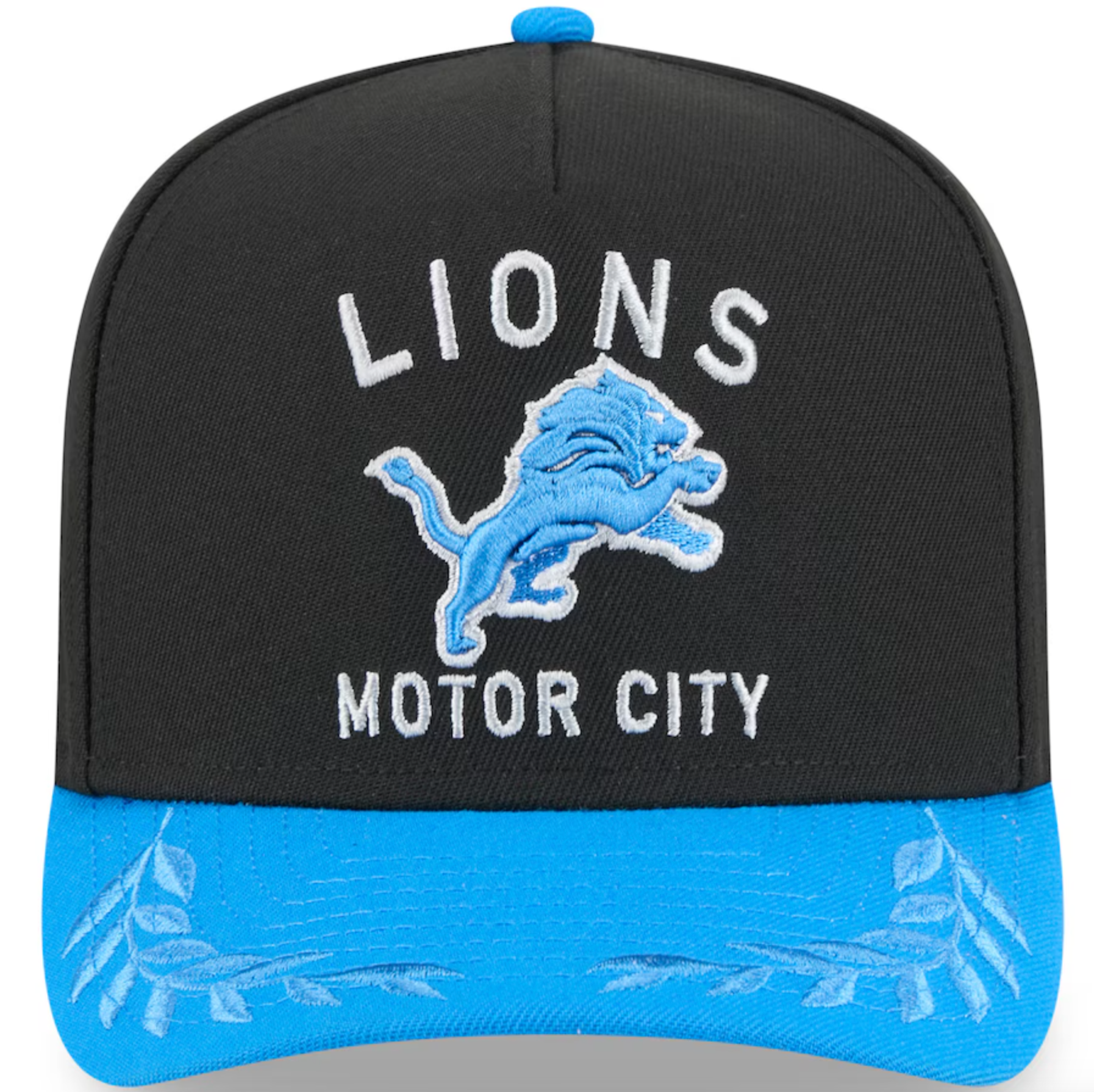 Detroit Lions Black NFL25 DRAFT 950 AFrame Snap Back