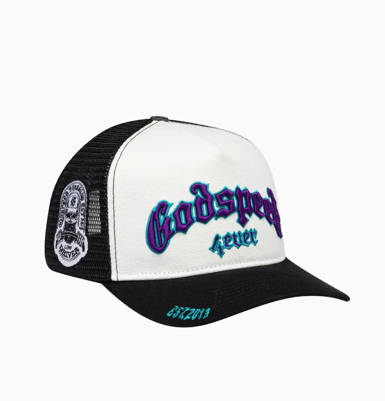 GODSPEED Forever Grape White and Black TRUCKER HAT