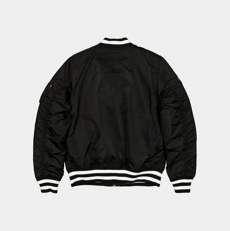 New York Yankees Black Bomber Jacket New Era X Alpha Industries