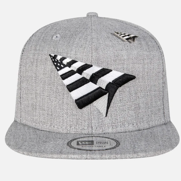 Roc Nation 'Paper Planes' Hat Pin - Black & White Nickel Plated (Pin Only, 1 Inch)