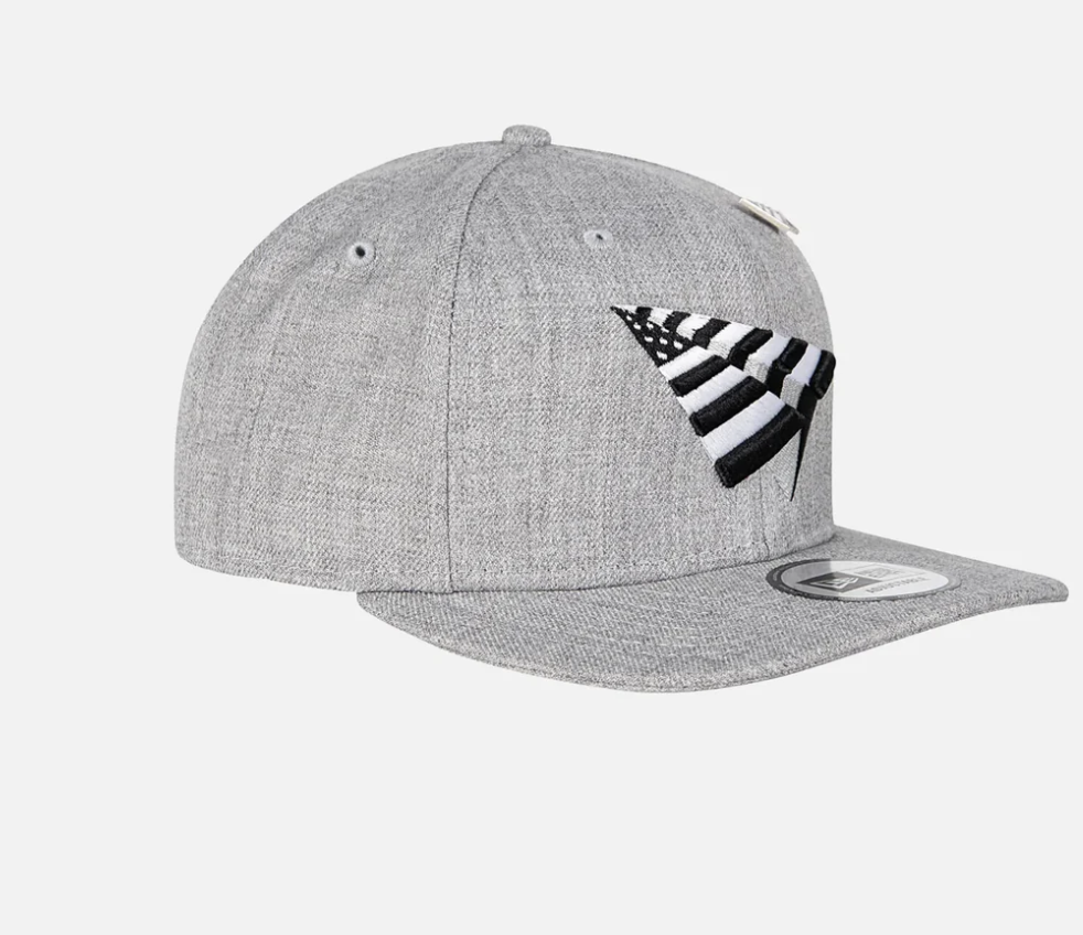 Roc Nation Paper Planes Heather Grey 950 Snap Back