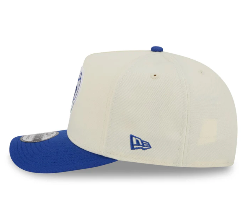 Dallas Mavericks HWC Chrome White 9FIFTY A-Frame Snapback