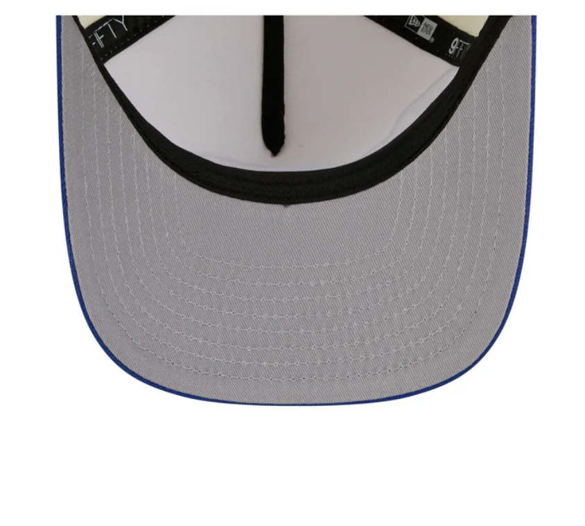 Dallas Mavericks HWC Chrome White 9FIFTY A-Frame Snapback