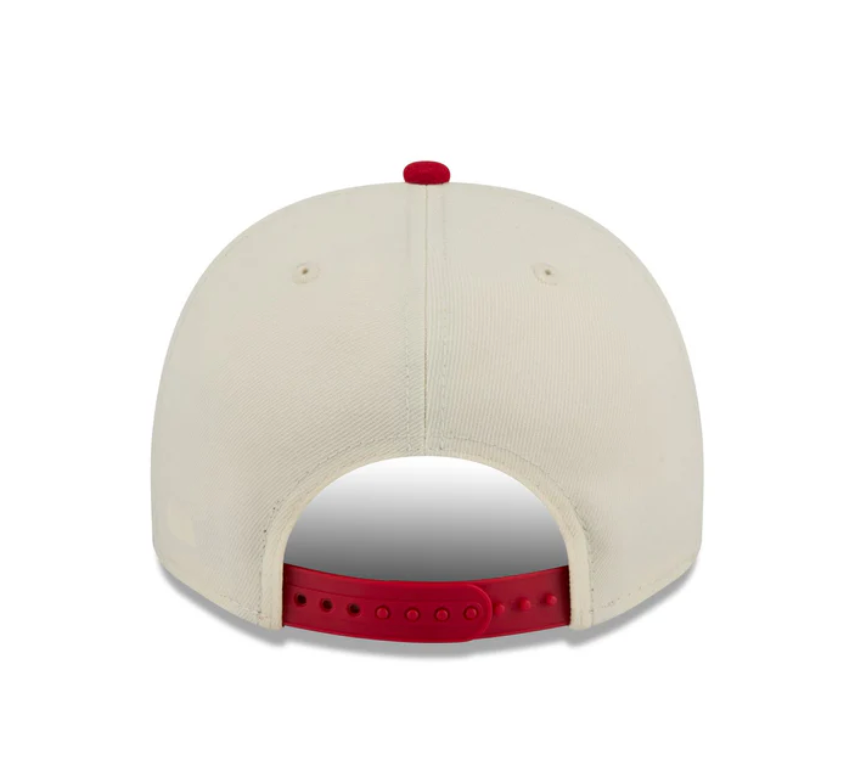 Atlanta Hawks HWC Chrome White 9FIFTY A-Frame Snapback