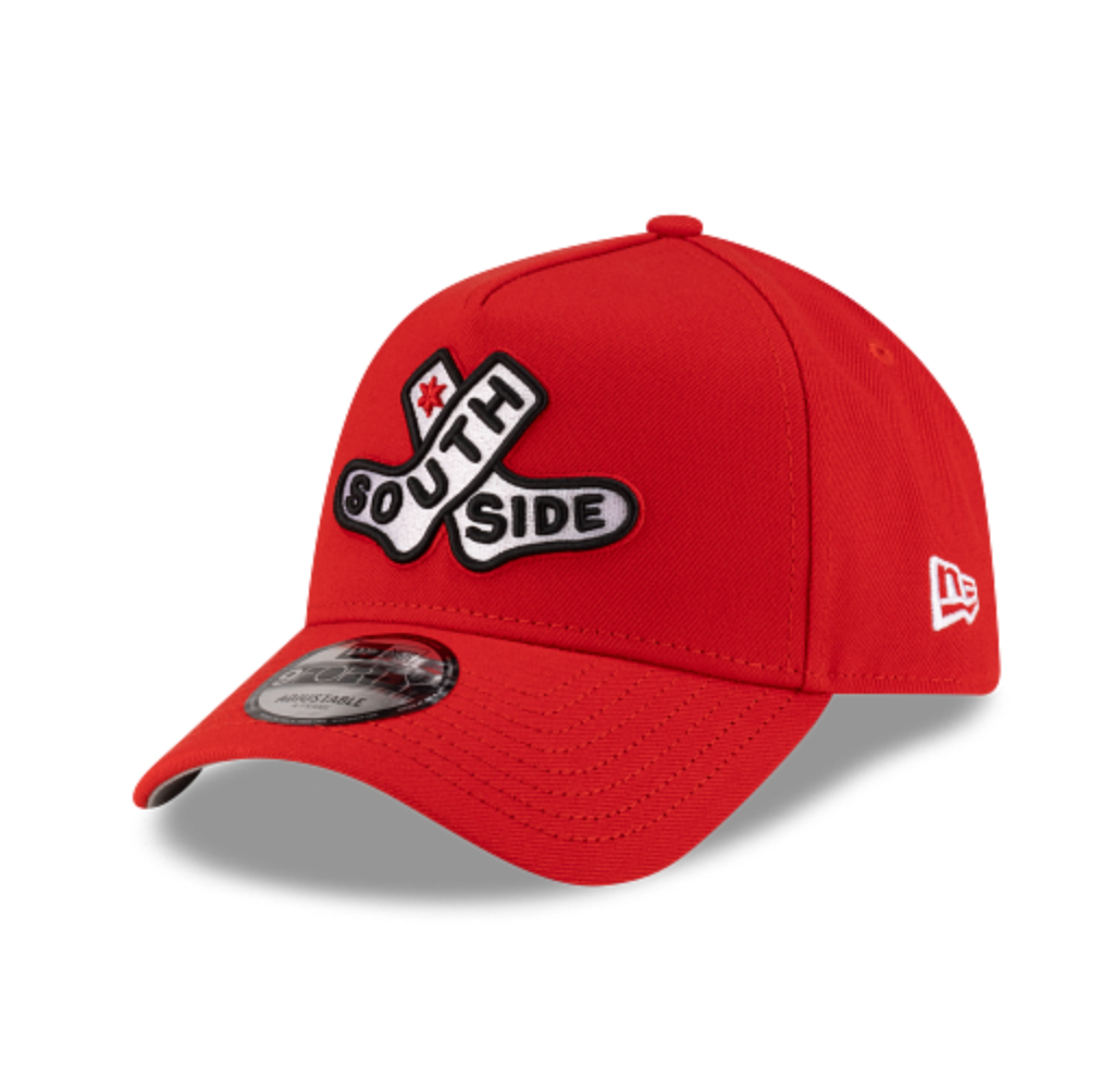 Chicago White Sox Red "South Side" 940 Aframe Snap Back