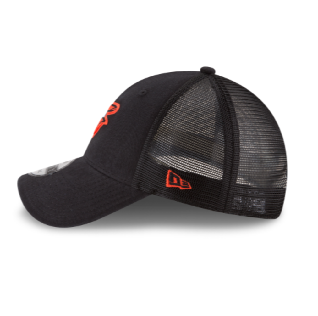 Baltimore Orioles Black Mesh 940 Classic Snap Back
