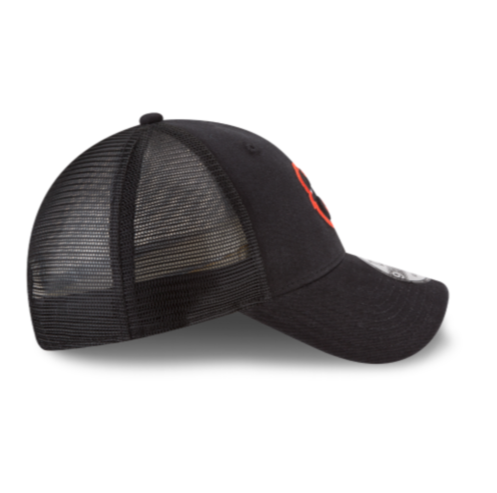 Baltimore Orioles Black Mesh 940 Classic Snap Back