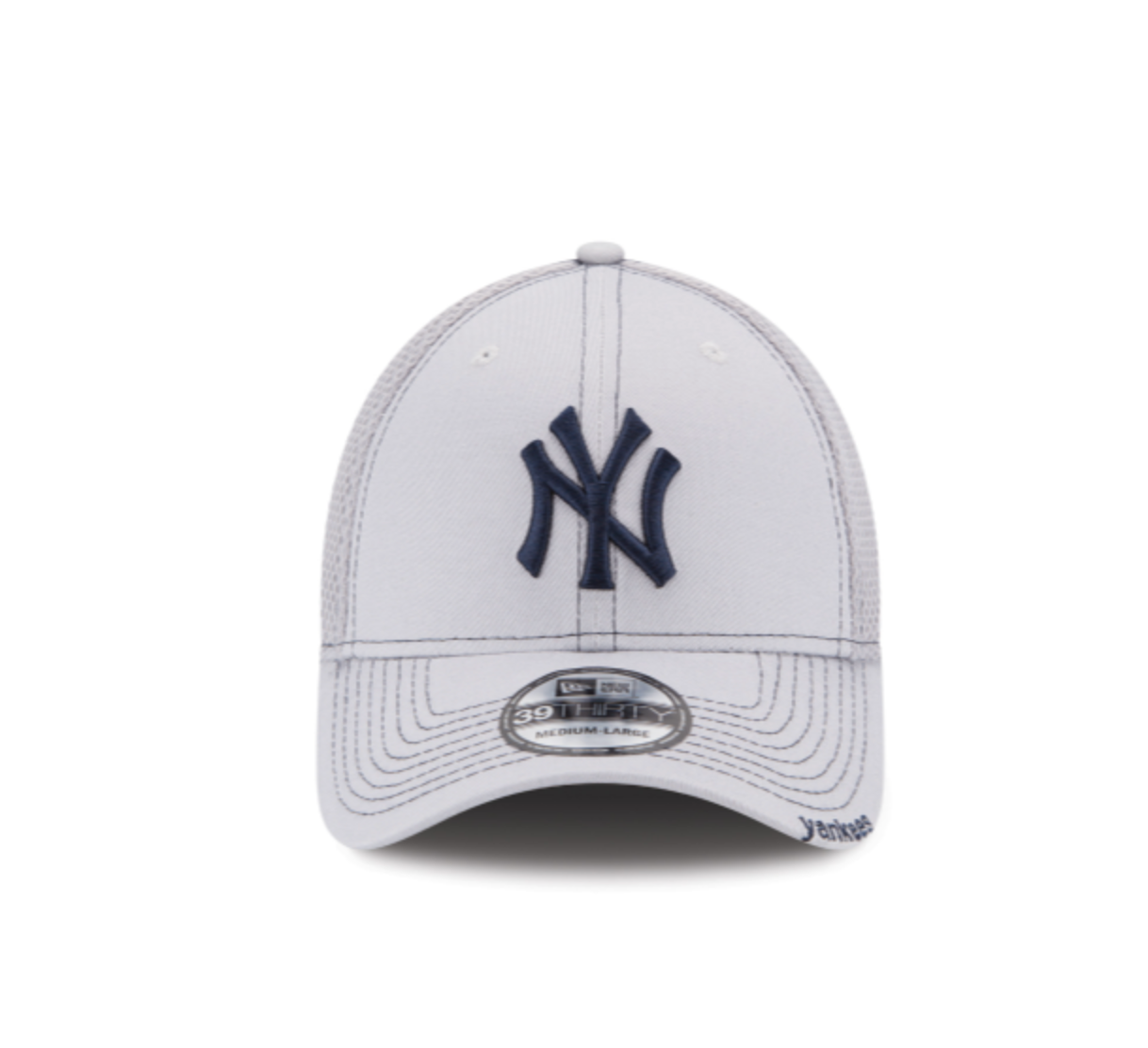 New York Yankees Grey 39THIRTY Mesh