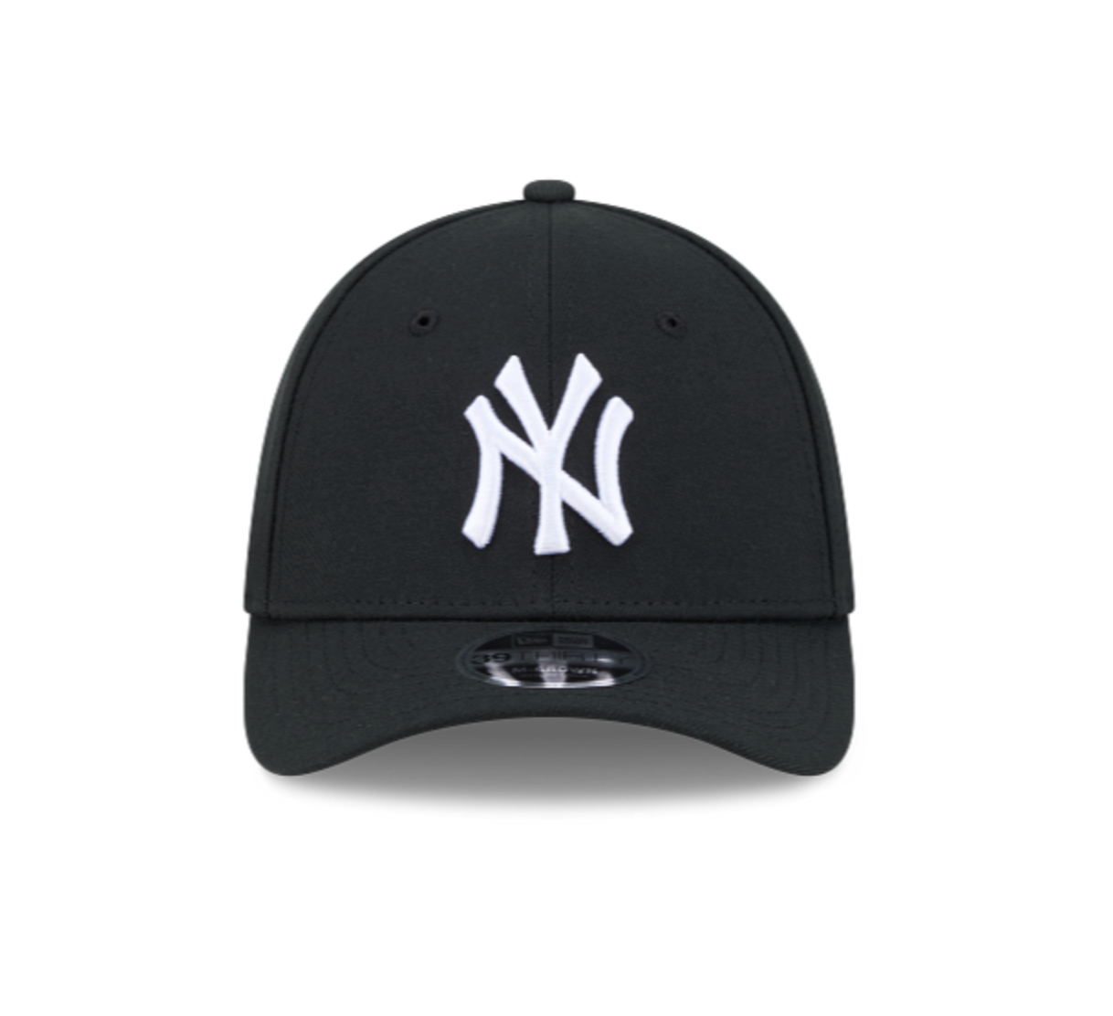 New York Yankees Black w/ White Logo 39THIRTY M-Crown