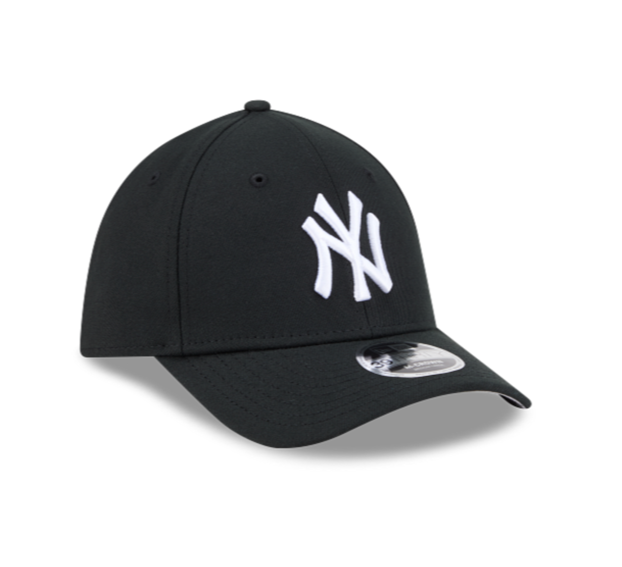 New York Yankees Black w/ White Logo 39THIRTY M-Crown