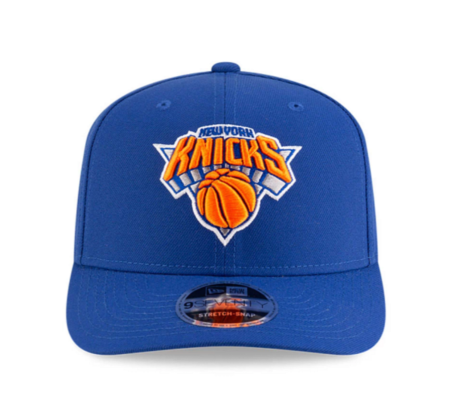 New York Knicks Royal 970 Stretch Snap Backs