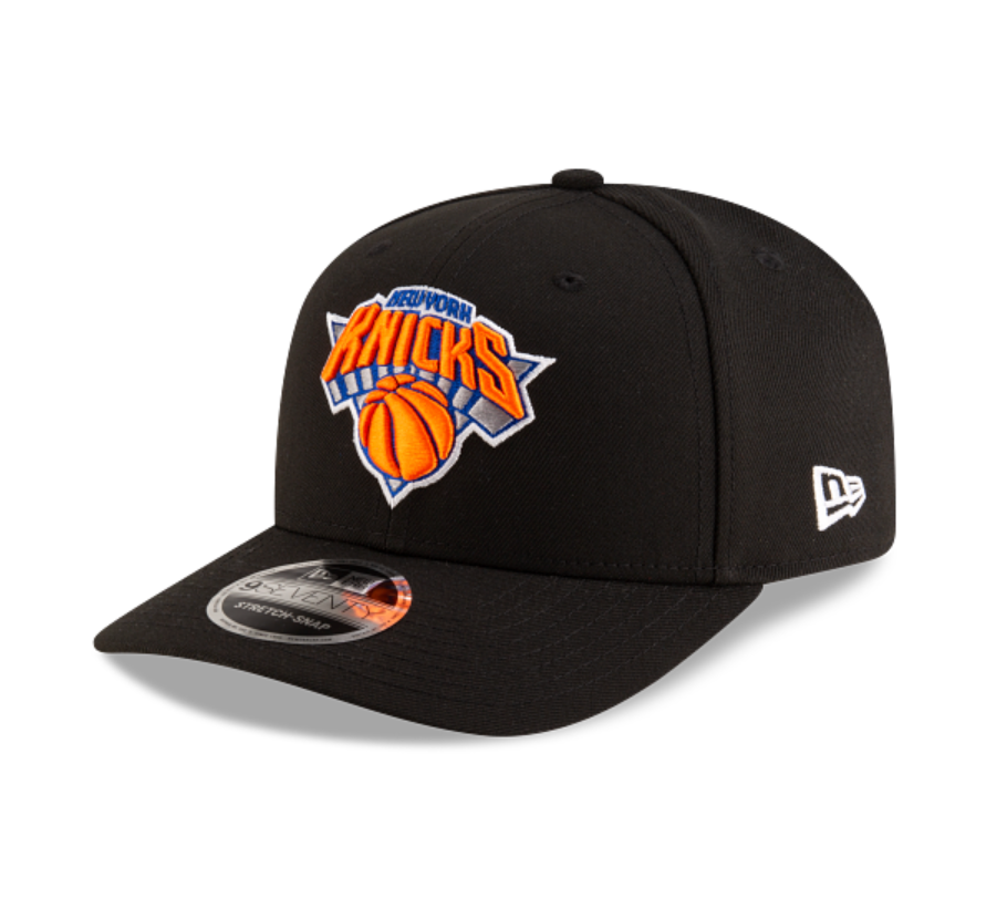 New York Knicks Black 970 Stretch Snap Backs