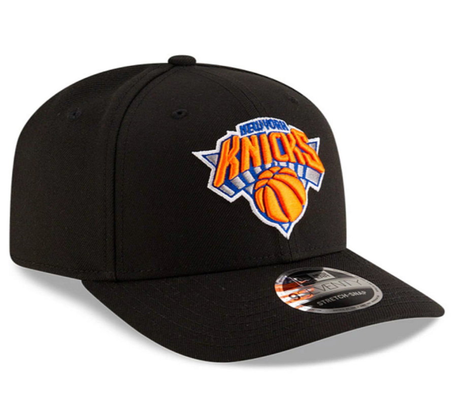 New York Knicks Black 970 Stretch Snap Backs