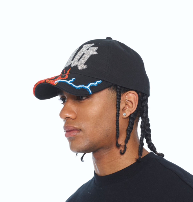Cult of Individuality Black Flame Trucker Hat