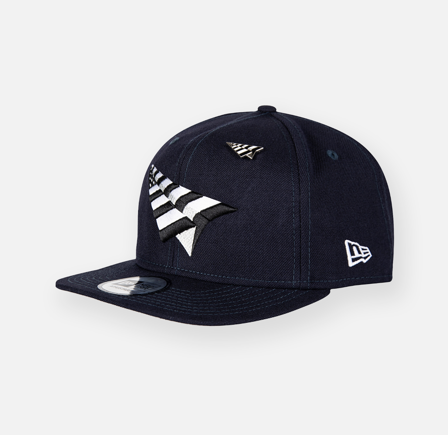 Roc Nation Paper Planes Navy Old School Grey UV 950 Snap Back