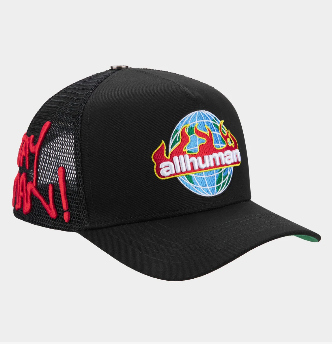 All Human Nuke Town Black Trucker