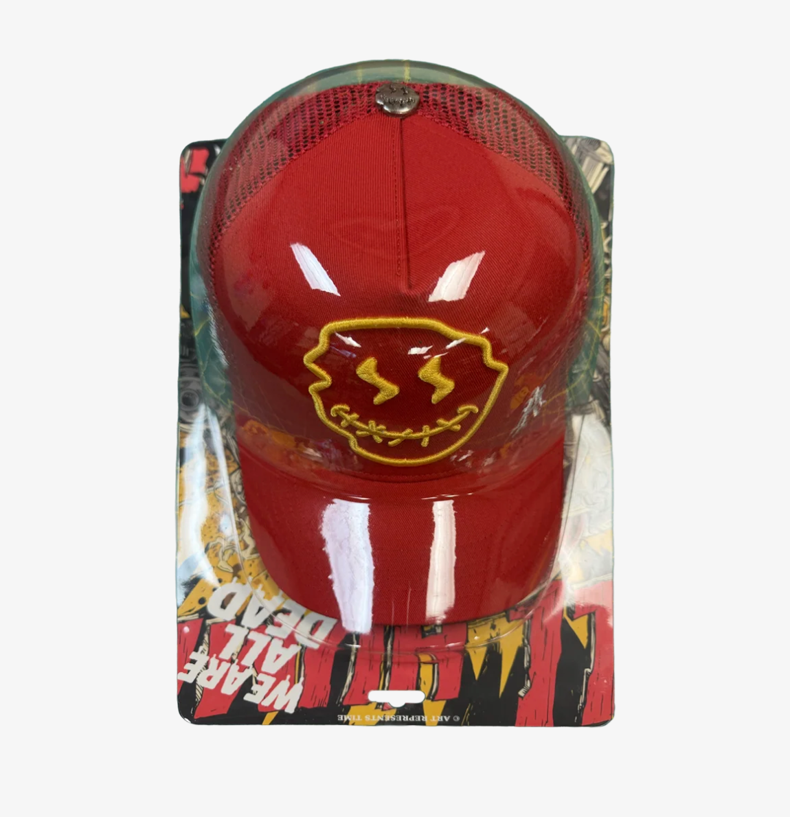 All Human HUMAN AFTER ALL V2 Red Trucker