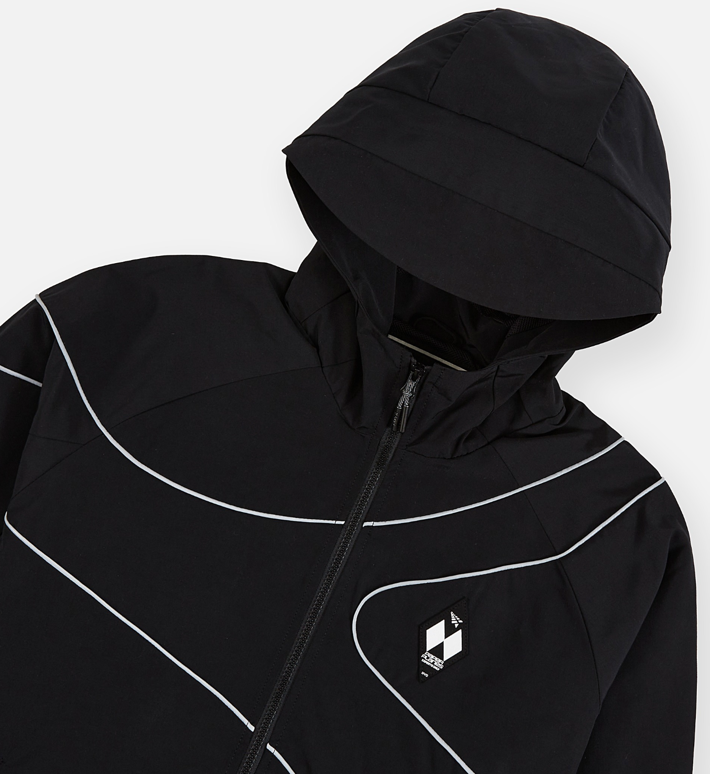 PLANES NYLON Black REFLECTIVE LINED Jacket
