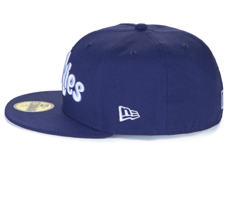 COOKIES X NEW ERA FITTED NAVY BLUE