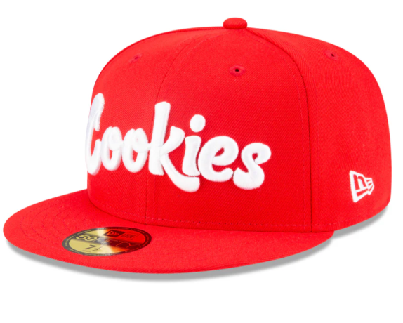 COOKIES X NEW ERA FITTED RED