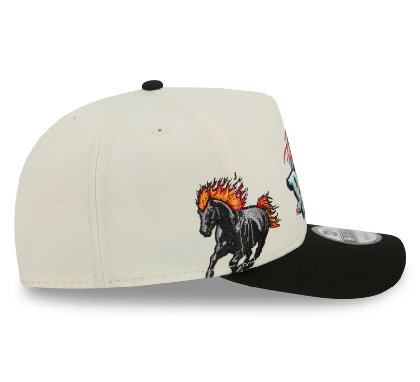 Detroit Pistons HWC Chrome White 9FIFTY A-Frame Snapback