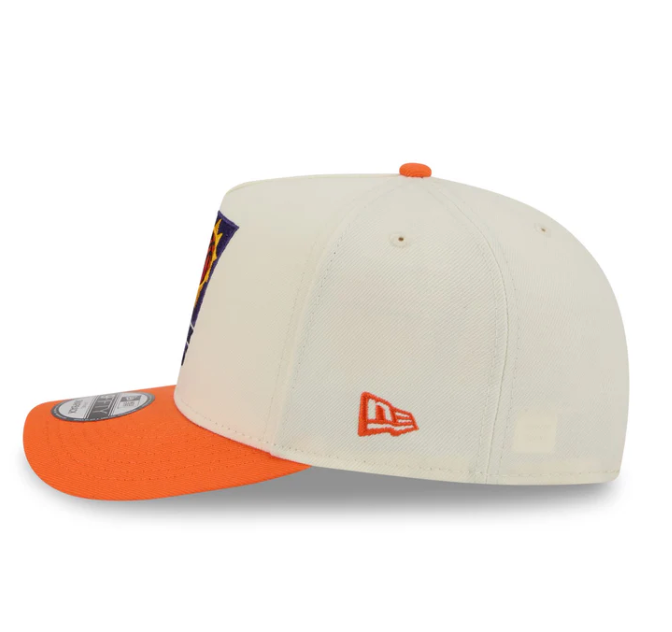 Phoenix Suns HWC Chrome White 9FIFTY A-Frame Snapback