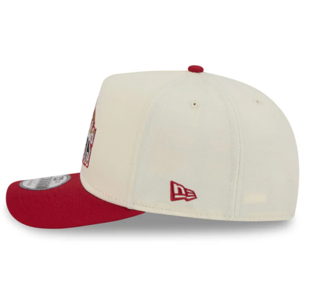 Denver Nuggets HWC Chrome White 9FIFTY A-Frame Snapback
