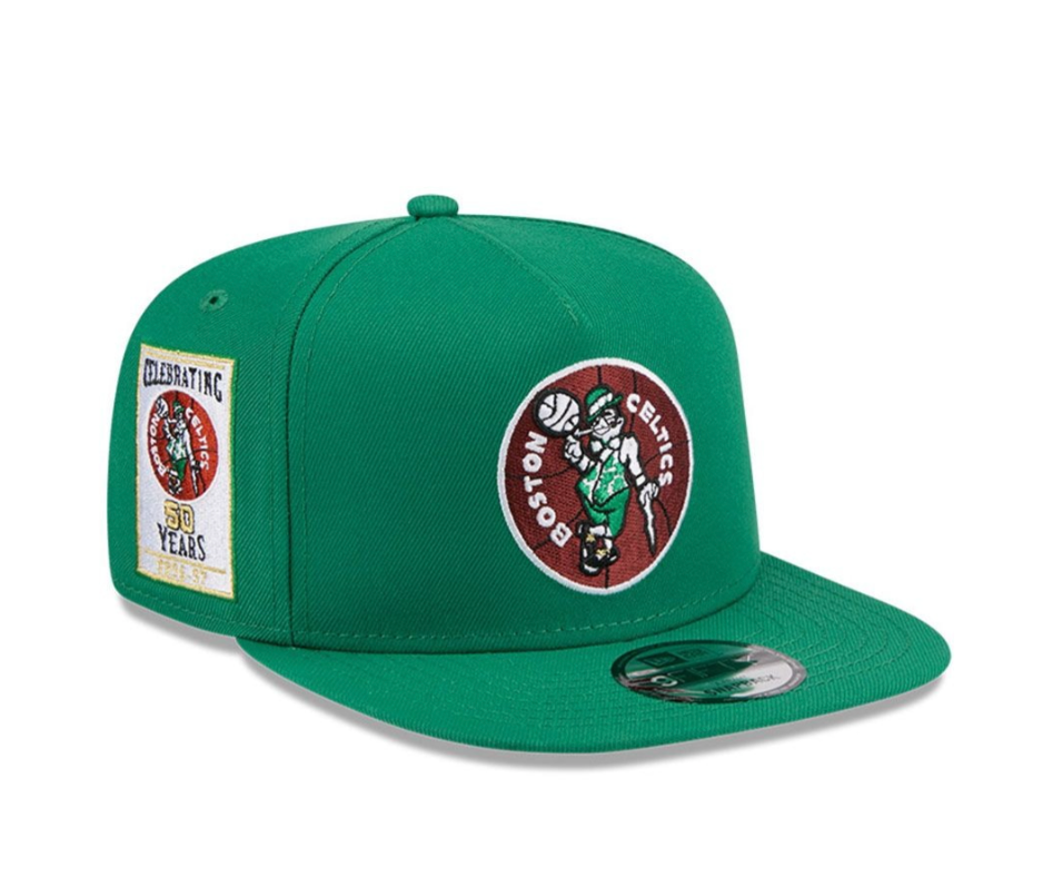 Boston Celtics Green HWC AFrame 50Th Anniversary Snap Back