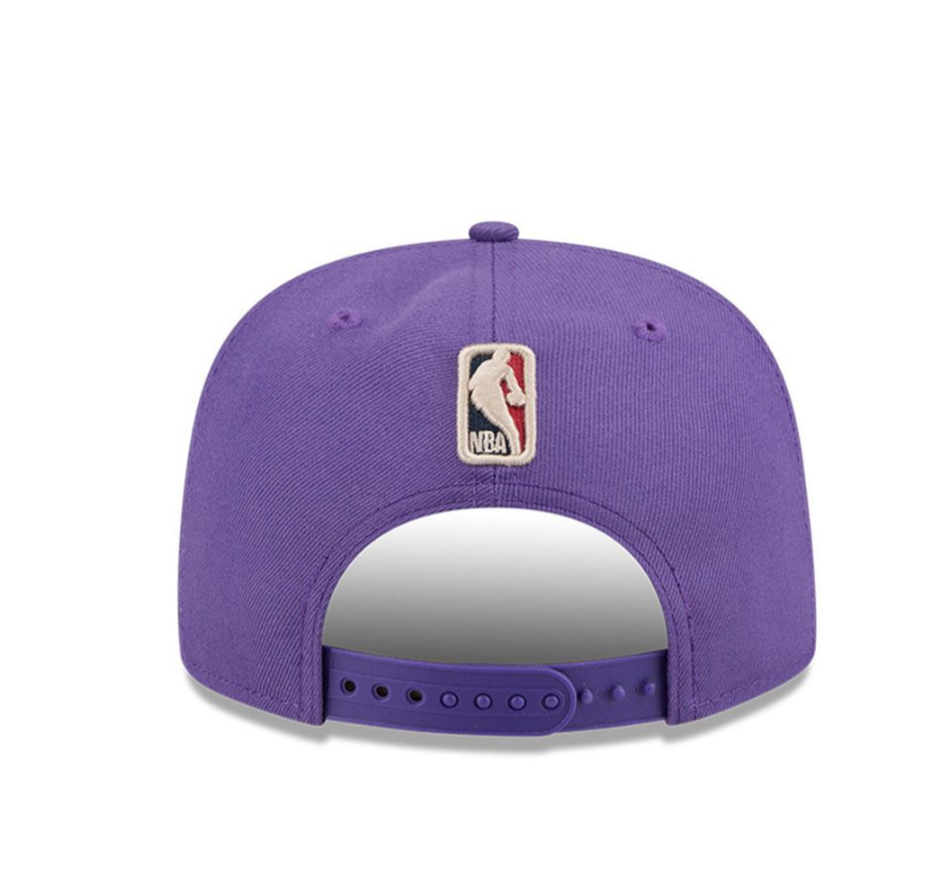 Los Angeles Lakers Purple HWC AFrame 50Th Anniversary Snap Back