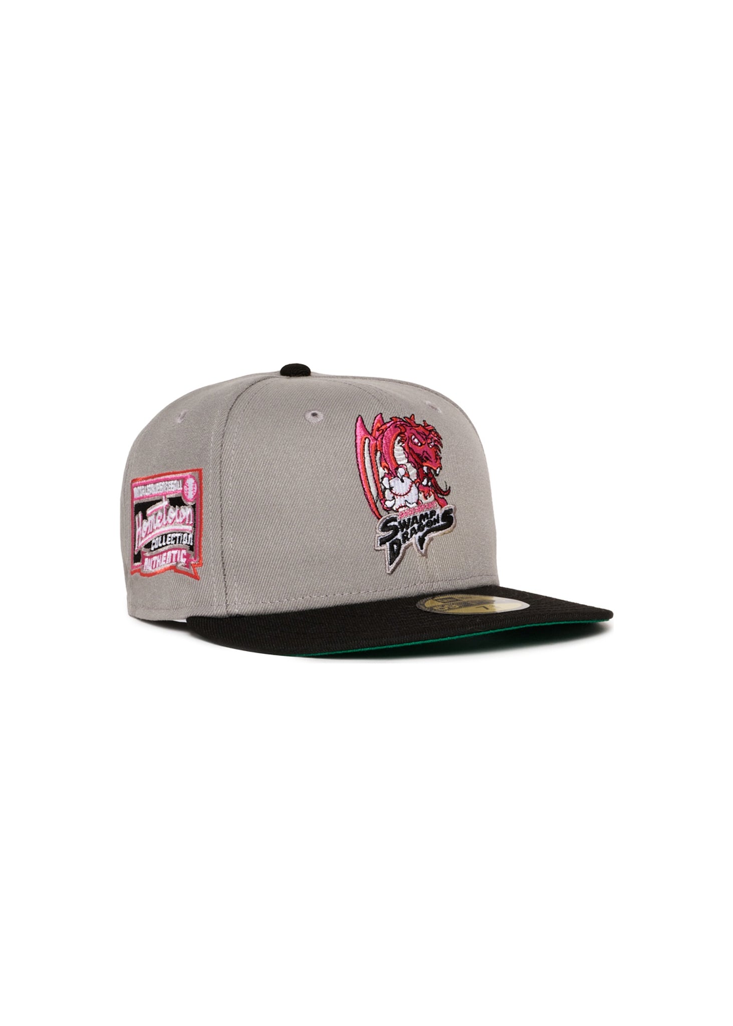 SHREVEPORT SWAMP DRAGONS Smoke Grey & Black Green uv