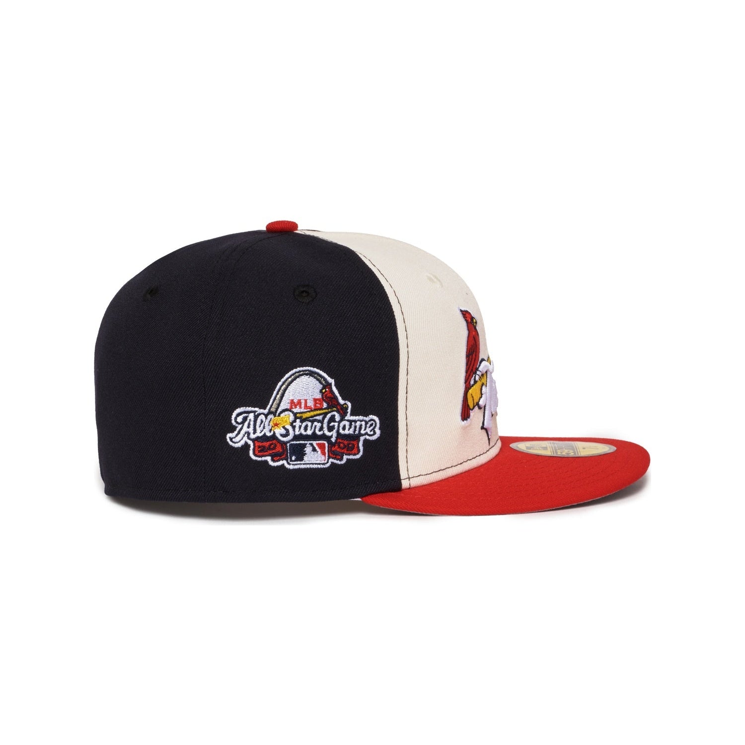 St. Louis Cardinals Tri-color Creme Red Navy 2009 ASG