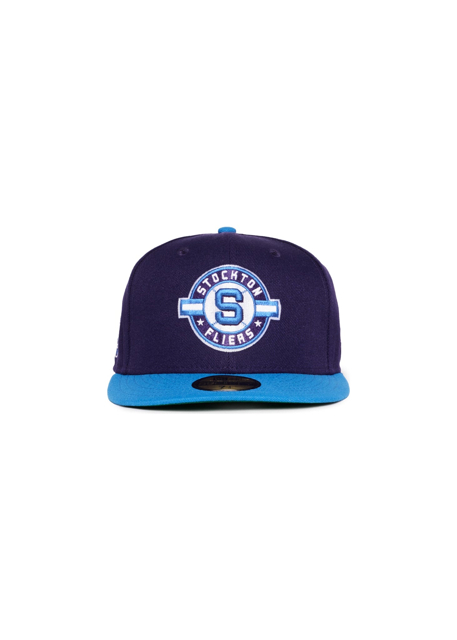 Stockton Fliers Purple and Electric blue
