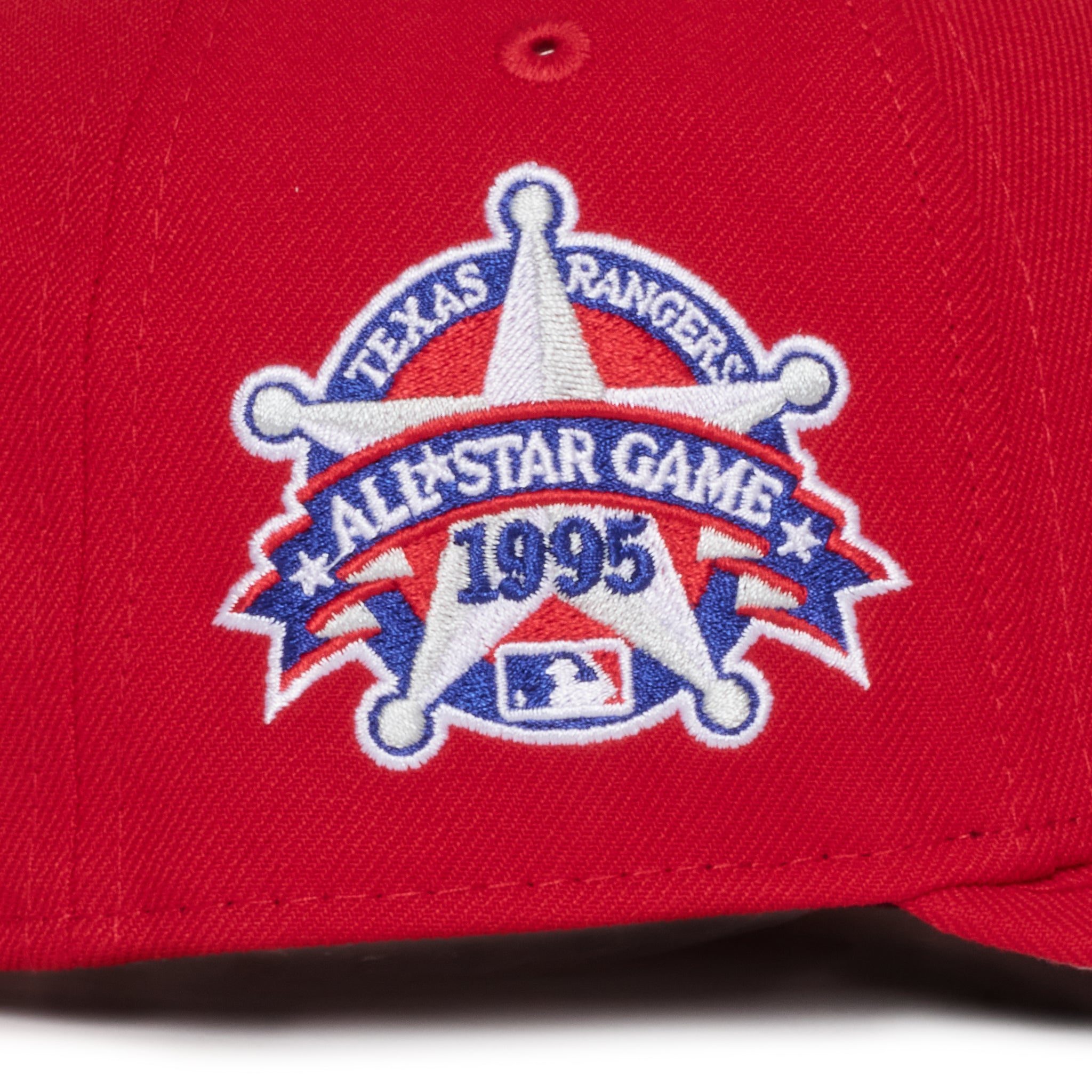 Texas Rangers All Red 950 AFrame 1995 ASG  Snap Back