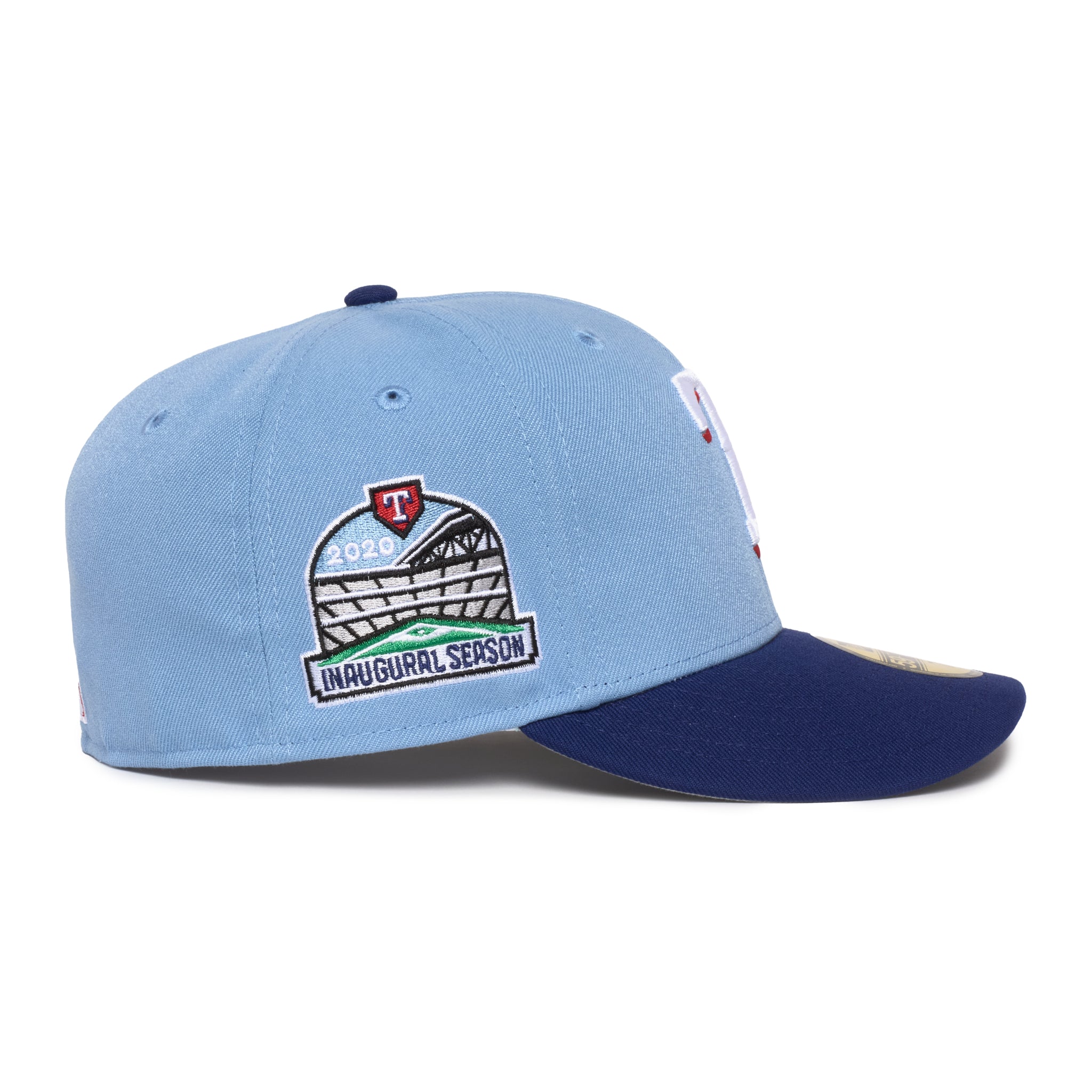 Texas Rangers Sky Blue and Royal 2020 Inaugural