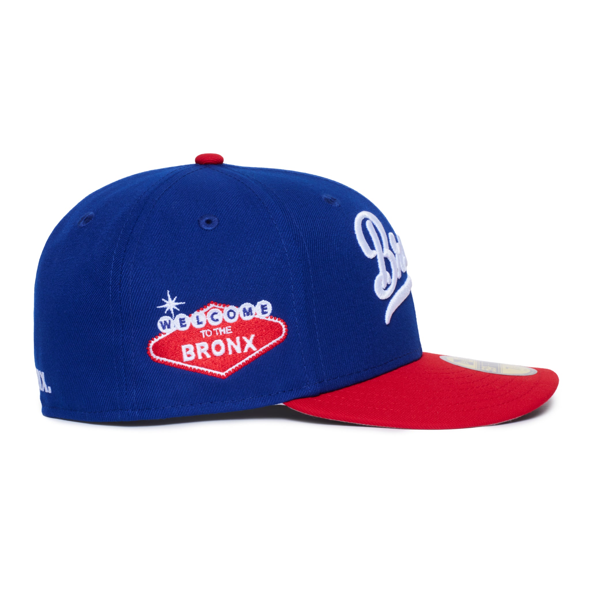 Welcome to The Bronx Blue And Red 5950 Fitted